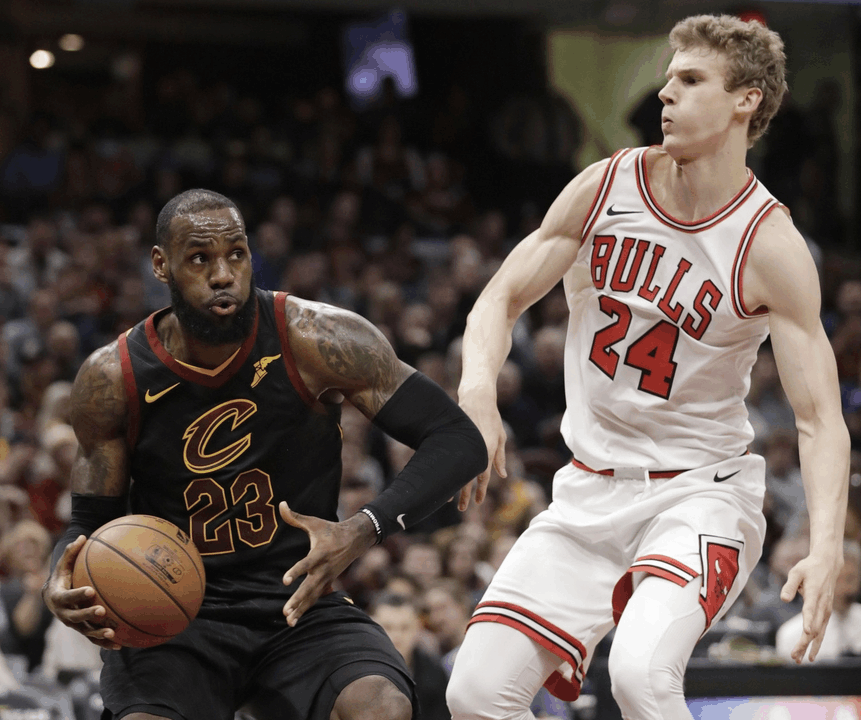 公牛横扫辽宁队，詹姆斯惊艳四座